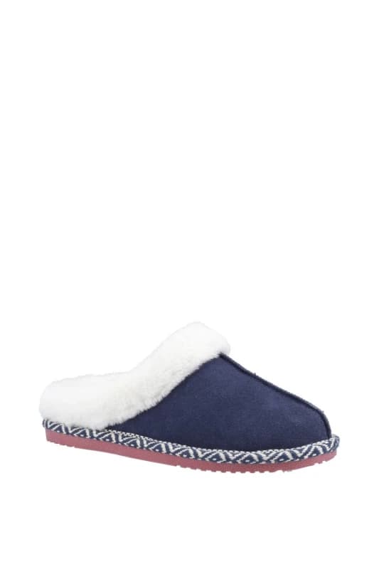 Hush Puppies 'Amara' Classic Slippers Navy female
