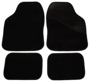 Universal Mat Set With Rubber Drivers Heelpad Black 4 Piece POLCO EQUIP IT UM9