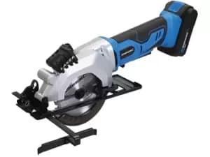 Silverline 938778 18v 115mm Mini Circular Saw Kit 2Ah Li-Ion