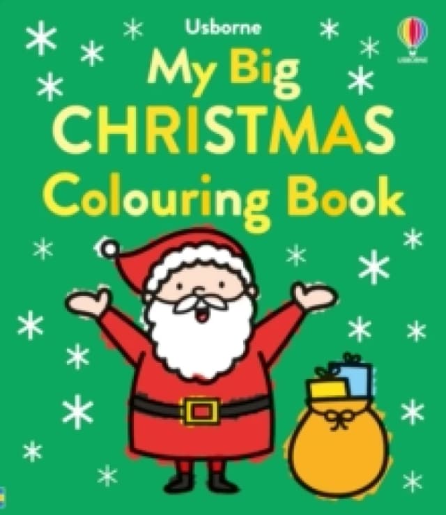 My Big Happy Christmas Colouring Book Paperback / softback