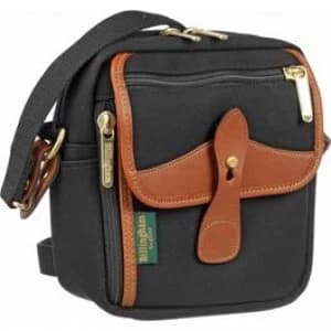 Billingham Pola Stowaway Black Canvas/Tan