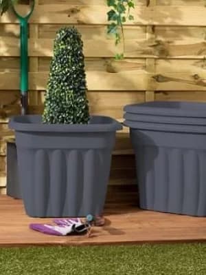 Wham Set Of 4 Vista 49Cm Square Planter