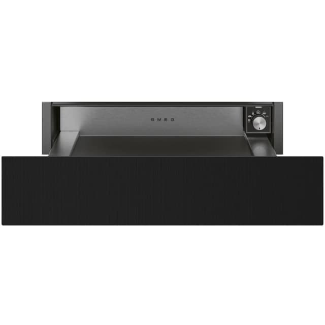 Smeg CPR215B 14cm Musa Warming Drawer - BLACK CPR215B