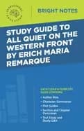 study guide to all quiet on the western front by erich maria remarque
