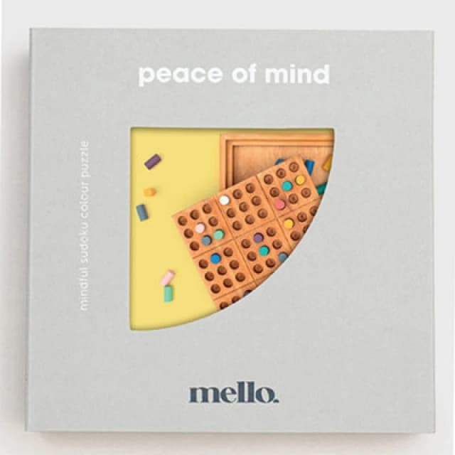 Luckies Peace Of Mind Wooden Sudoku Game