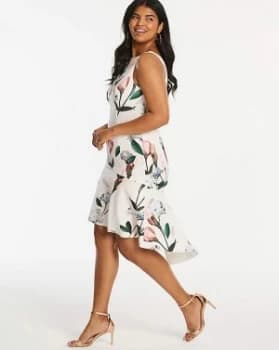 Coast Campbell Print Scuba Dress