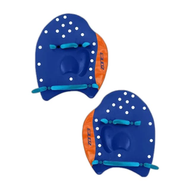 Power Stroke Swimming Hand Paddles - Blue Blue S