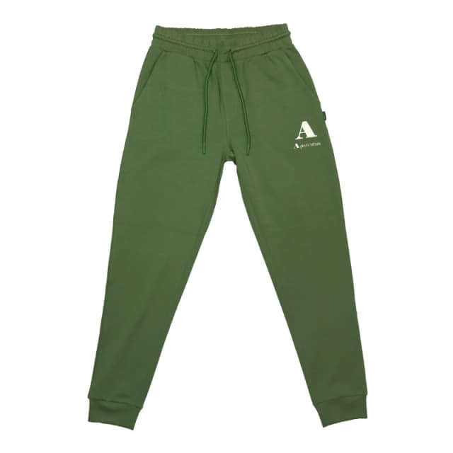 Aquascutum Mens Closed Hem Fleece Joggers Closed Hem Fleece Jogging Bottoms Small Green 48273215350