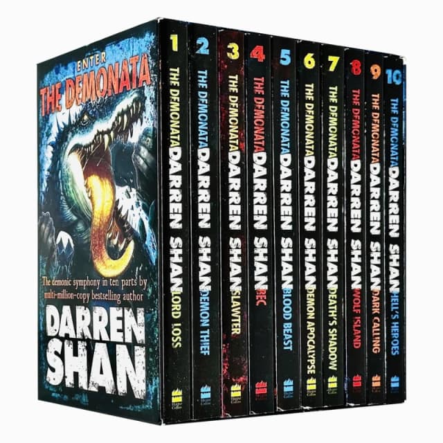 Demonata Complete 10 Book Collection Darren Shan Young Adult Horror Series Perfect Gift Darren Shan Books