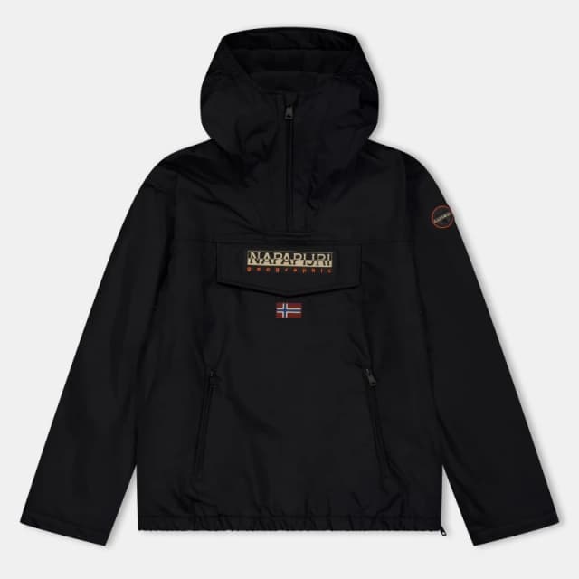 Napapijri Kids Rainforest Next Winter Waterproof Rain Anorak Black Beaut 941 male 8Y