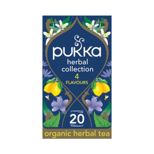 Pukka Organic Herbal and Green Tea Collection Tea Bags (20 Pack) 802104