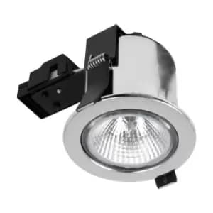 Sylvania SylFire Fixed Ceiling Downlight Chrome