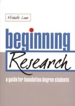 Beginning Research by Michelle Lowe Book