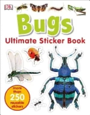 ultimate sticker book bugs more than 250 reusable stickers