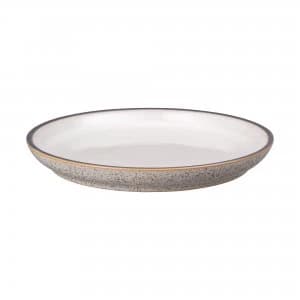 Studio Grey White Medium Coupe Plate