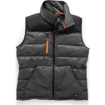 Scruffs Worker Bodywarmer Black / Charcoal 2XL