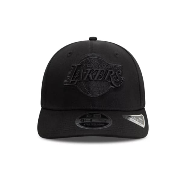 New Era 9FIFTY NBA Tonal Stretch Los Angeles Lakers Cap Black S - M