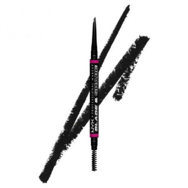 NYX Professional Makeup Blade & Shade Nano Brow Pencil 12 Black