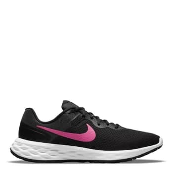 Nike Revolution 6 Womens Running Shoes - Black/Pink