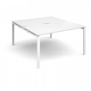 Adapt II Starter Units Back to Back 1400mm x 1600mm - White Frame whi