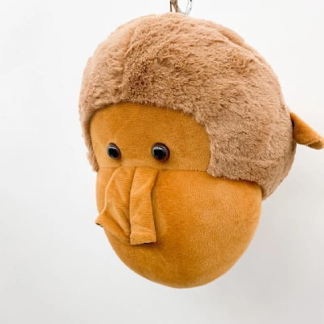 Minster Orangutan Head Hanger - L18 X W20 X H30 Cm