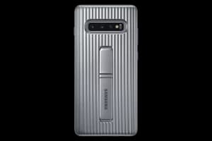 Samsung Silver Galaxy S10+ Protective Standing Cover