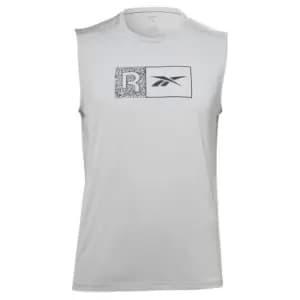 Reebok Workout Ready ACTIVCHILL Sleeveless T-Shirt Mens - Grey