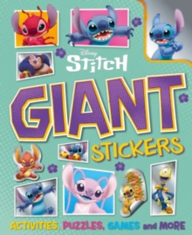 Disney Stitch: Giant Stickers Paperback / softback
