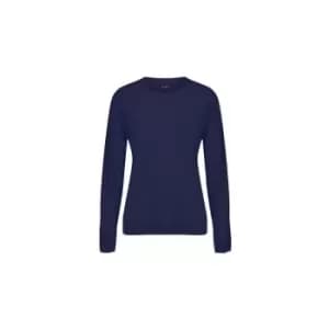Island Green Ladies Supersoft Crew Kneck Jumper - Navy - M