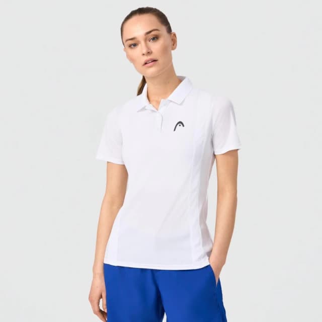 Head CLUB 25 TECH Polo Shirt Women White female 8 (XS)