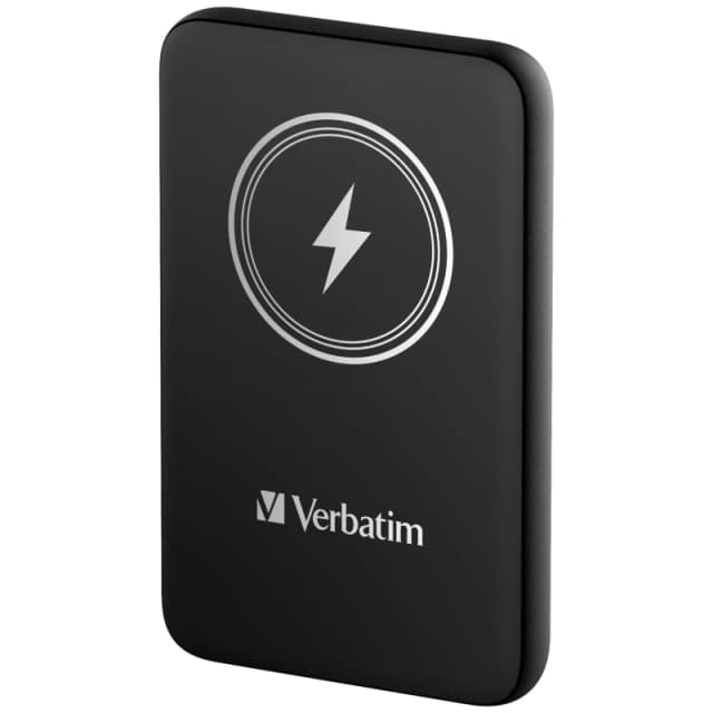 Verbatim Verbatim Charge 'n' Go Magnetic Wireless Power Bank 10000mAh Black 32245