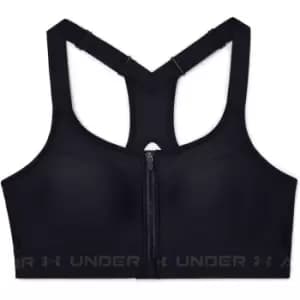 Under Armour High Cross Back Sports Bra Womens - Black