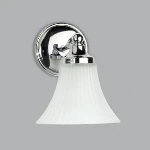 1 Light Bathroom Over Mirror Downlight Polished Chrome IP44, G9