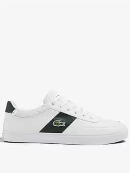 Lacoste Court Master Pro 1231 Trainer, White, Size 6, Men