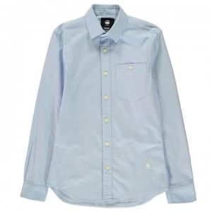 G Star Core Long Sleeve Shirt - ash blue