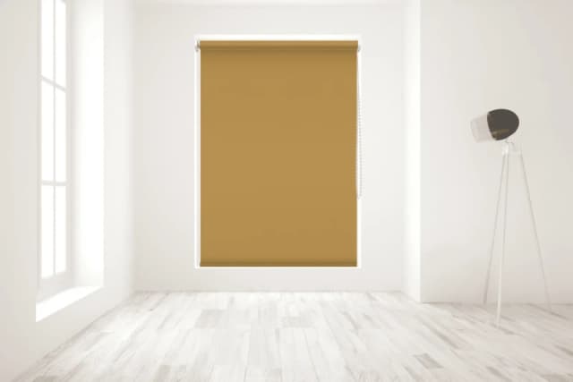 Blinds Outlet Blackout Roller Blind in Orange Size: 210cm width x 160cm drop Orange Unisex 210cm width x 160cm drop