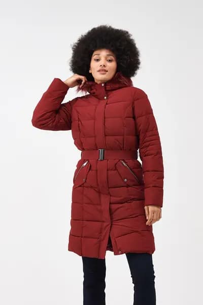 Regatta 'Decima' Heavyweight Insulated Walking Jacket Red