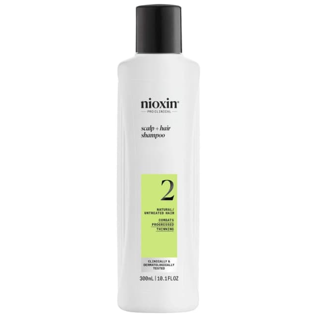 Nioxin Systems Shampoo, System 2 300ml Clear