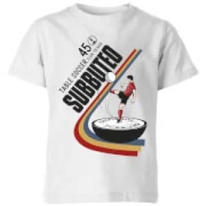 Subbuteo TABLE SOCCER 45 Kids T-Shirt - White - 11-12 Years