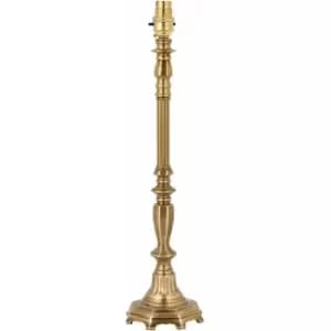 Luxury Traditional Table Lamp Light Solid Brass base only Vintage Bulb Holder