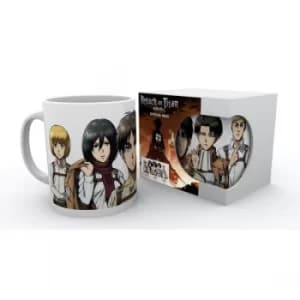 Attack On Titan Season 2 Lineup Mug