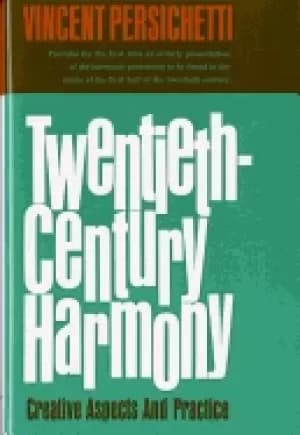 twentieth century harmony creative aspects and practice