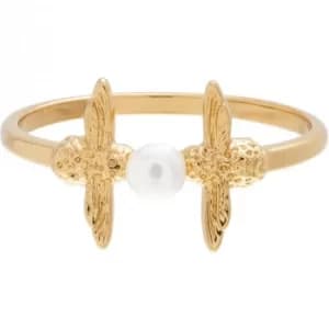 Pearl Bee Gold (L) Ring
