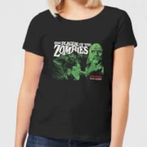 Hammer Horror Plague Of The Zombies Womens T-Shirt - Black