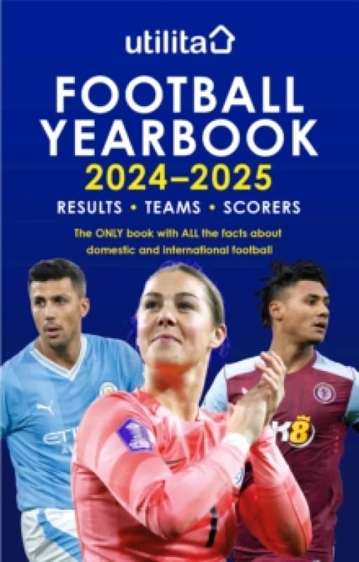The Utilita Football Yearbook 2024-2025. Paperback Books