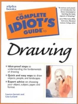 The Complete Idiots Guide to Drawing by Lauren Jarrett Paperback