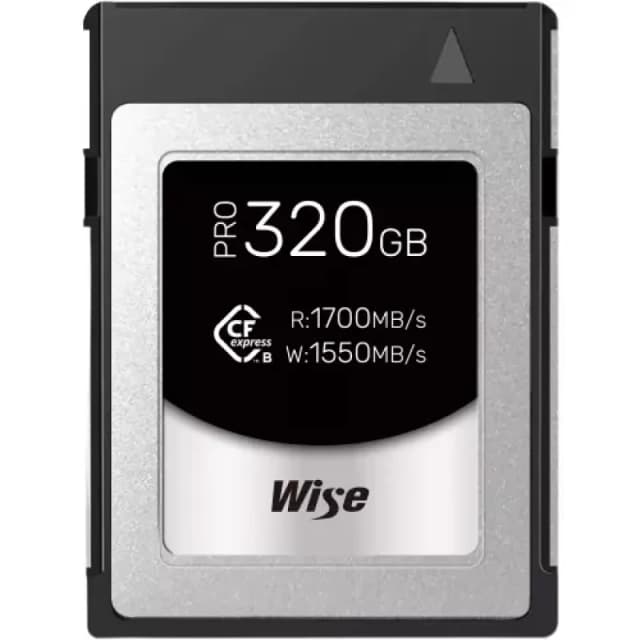 Wise 320GB CFexpress PRO Type B Card
