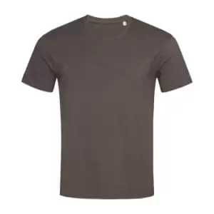 Stedman Mens Stars T-Shirt (XL) (Dark Chocolate Brown)