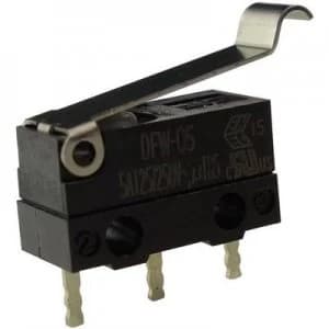 Zippy Microswitch DFW 05S B02P0E Z 250 V AC 5 A 1 x OnOn IP67 momentary