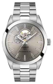Tissot T1274071108100 Gentlemen Powermatic 80 Grey Dial Watch